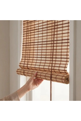 80x160 Bambu Stor Avanos-162900 Açık Kahverengi
