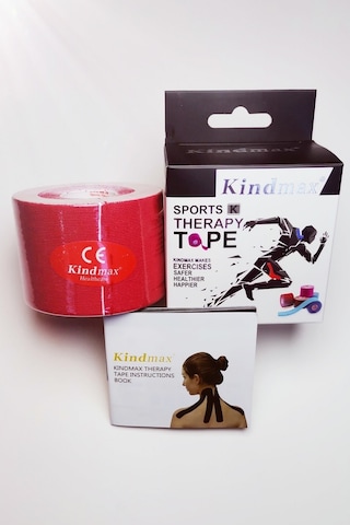 Kindmax Kinesiology Tape  Bandı Kırmızı 5 CM x 5 M