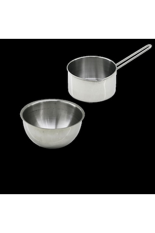 Paslanmaz Çelik 2'li Sosluk Ve Sütlük Seti 14cm & 17cm 6434274