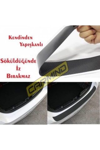 Renault Megane Bagaj Ve Kapı Eşiği Karbon Sticker Set