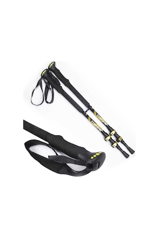 Evolite Yürüyüş Batonu Trekker Trekking Poles Siyah