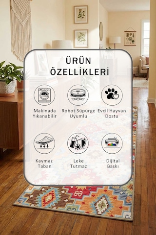 Yörük Yıkanabilir Yolluk Vizon