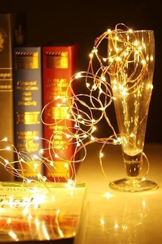 Tedaks Yılbaşı Ve Özel Konsept Dekorasyon 5 Mt Usb Bağlantılı Led Işık Sarı