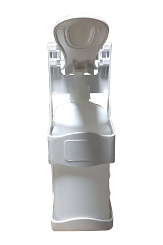 Duvara Monte Sıvı Sabun Ve Dezenfektan Aparatı Beyaz