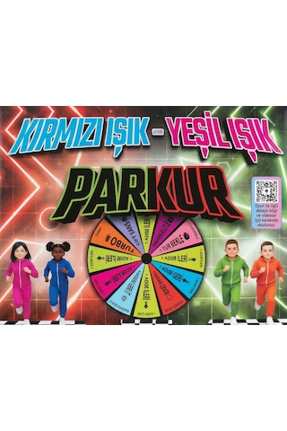 Can Yıldız Squid Game Kırmızı Işık Yeşil Işık Parkur Masa Oyunu - Squid Game Aile Ve Arkadaş Strateji Oyunu
