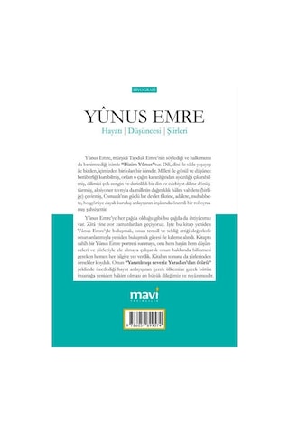 Yunus Emre Hayatı Düşünceleri Şiirleri / Mustafa Özçelik