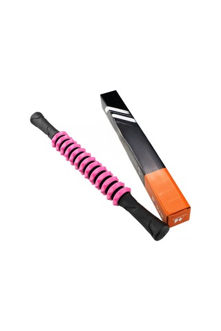 Skycity Fitness Kas Gerginliği Giderici: Dişli Tasarımli Derin Dokuları Masaj Eden, Yoga Ve Spor Sonrası Rahatlatıcı, Taşınabilir Pembe M4 Fasyalı Çubuğu Çok Renkli