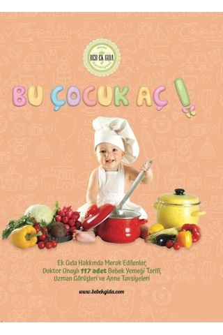 Bebeklik Yayınları Beslenme Rehberi & Pofi Yemek Seti Bebek Hediyelik Seti