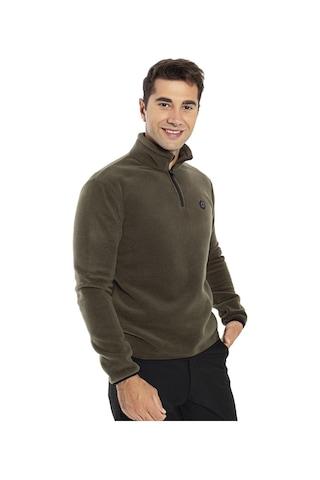 Crozwise Yarım Fermuarlı Erkek Polar Sweatshırt 001