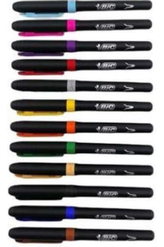 Bic Intensity Premium Keçeli Boya Kalemi 24 Renk