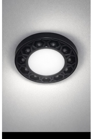 3 Işık Modlu, Ayarlı Yaylı, Sıva Altı 9 Watt Led Spot, Tavan Ve Merdiven Modern Tasarım Spot Lamba Siyah - Beyaz