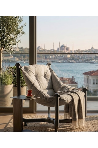 Missidea Standart Elit Relax Gri Koltuk