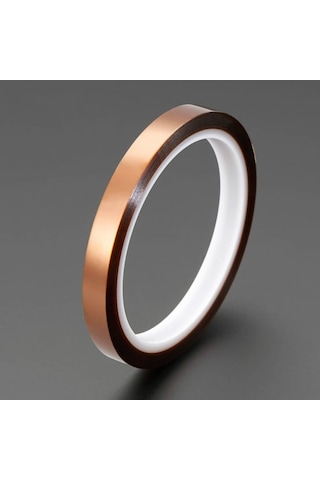 Kapton Bant 10mm x 30 Metre Yüksek Düşük Sıcaklık -73C  260C