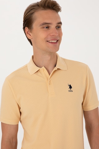 U.s. Polo Assn. Erkek Polo T-shirt 2106316 Bej