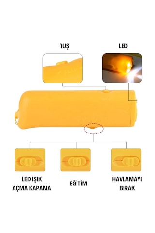 Ultrasonik Köpeksavar Köpek Kovucu Köpek Kornası Eğitim Cihazı 5332