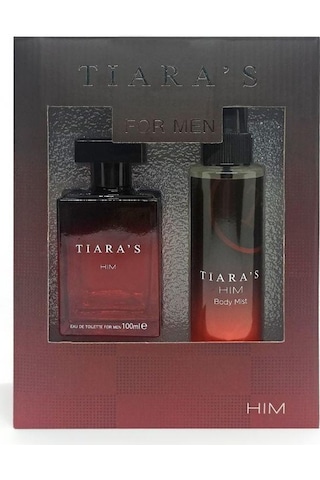 Tiaras Him Klasik Erkek Parfüm EDT 100 ML + Vücut Spreyi 150 ML Tiaras Him Klasik Erkek Parfüm EDT 100 ML + Vücut Spreyi 150 ML