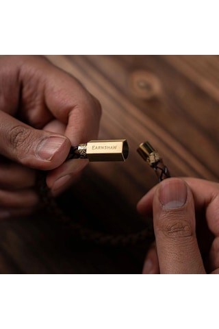 Earnshaw Es-002-b2 Bileklik Kahverengi - Sarı