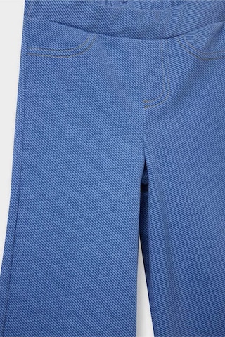 Defacto Wide Leg Jean Görünümlü Mavi Kız Bebek Pantolon F3780a5/be394 Mavi