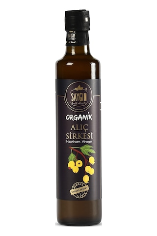 Saygın Organik Alıç Sirkesi 500 ML