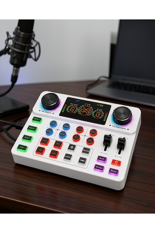 Ses Kartı Xuczzzksasoundcard-2-1 Podcast Ve Karaoke İçin