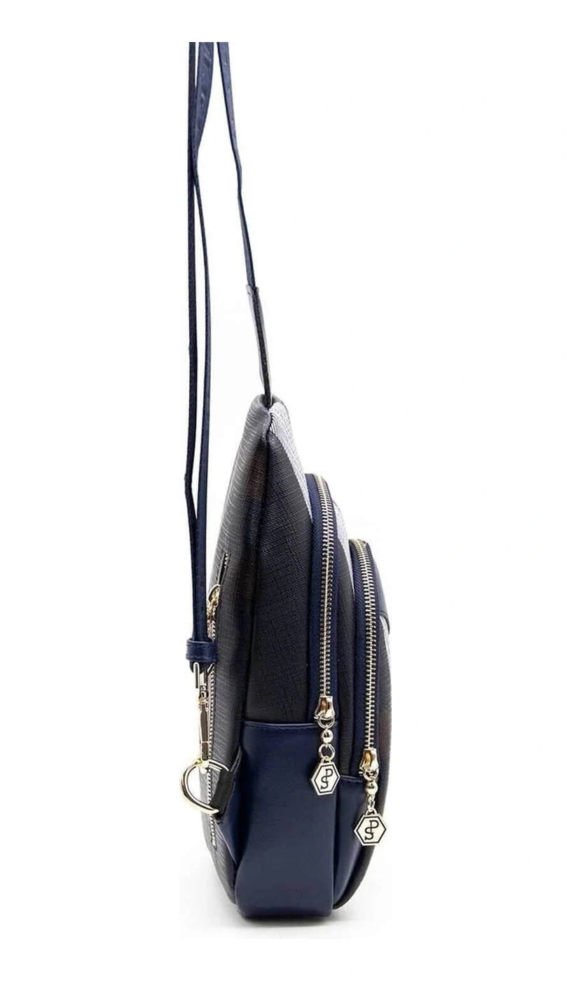 Silver Polo Kadın Bel Çanta 959 Lacivert - Lacivert