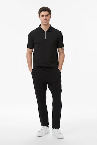 Nautica Erkek Siyah Regular Fit Polo Yaka T-shirt-15334