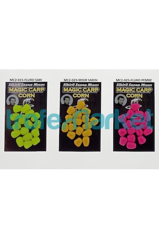 Magic Carp Mc2 Serisi 10Mm-11Mm Yüzen Silikon Mısır Sazan Yemi