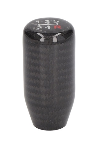 Lemestar 5 Vitesli Karbon Fiber Vites Çubuğu, Ergonomik Tasarım, 3 Adet Adaptör İle Çoğu Otomobille Uyumlu, Araç İç Dekorasyonu Ve Konfor Artırıcı Diğer