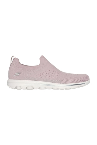 Skechers Go Walk Travel Kadın Ayakkabı 124763-mve Pembe