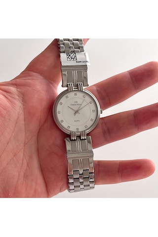Daniel Klein Dk1604 Silver Renk Hafif Çelik Kordon Özel Seri Unisex Kol Saati Gümüş
