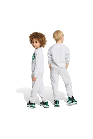 Adidas Lk Mınecraft Jog Set Çocuk Günlük Eşofman Takımı Ks9036 Gri