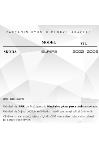 2 Adet Volkswagen Caddy 2004-2015 için Plaka Lambası