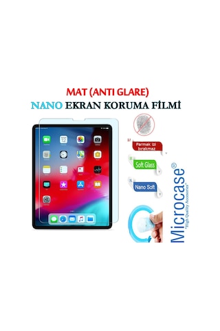 Microcase Apple Uyumlu iPad Air 4.Nesil 10.9 2020 Nano Esnek Ekran Filmi - Mat