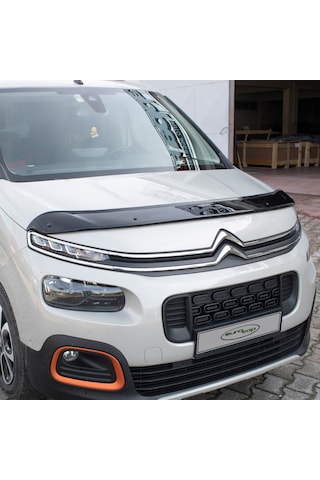 Eurocap Citroen Berlingo Ön Kaput Koruma Rüzgarlık 3Mm Abs 2019-›