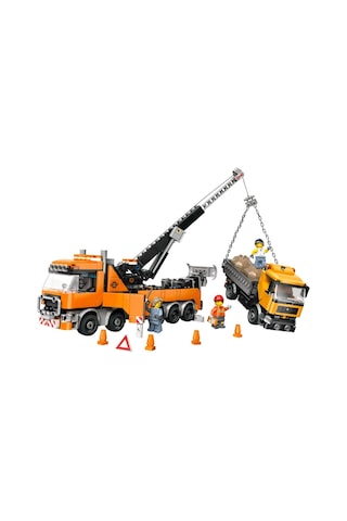 Lego 60467 City Vinçli Ağır Vasıta Kurtarma Çekici Kamyonu