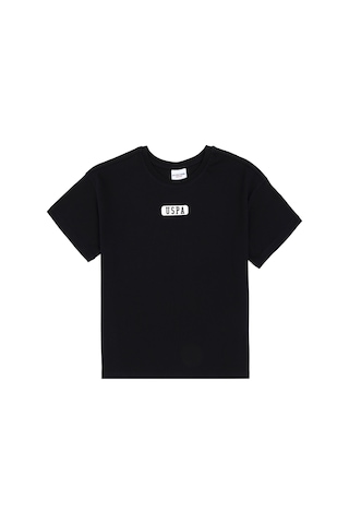 U.s. Polo Assn. Erkek Çocuk Siyah Tişört 50298982-vr046 Siyah