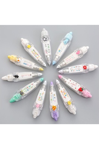 Aubyhe Lemon Desenli Pembe Kenar Tamirat Bandı - Öğrenci, El Defteri, Dıy Günlük Dekorasyon Aracı - Kullanıması Kolay Ve Dayanıklı Diğer