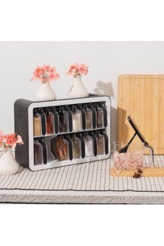 Baroness Baharatlı 12 Li Beyaz - Gri