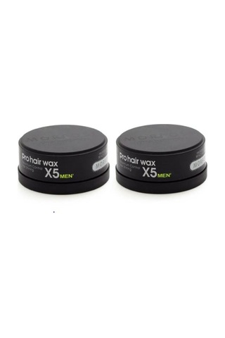 Morfose Pro Hair X5 Men Maximum Control Wax Siyah 2 x 150 ML
