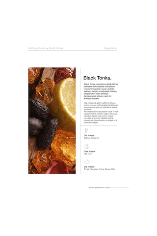 Black Tonka 100 Ml Nıche Parfüm Baharat