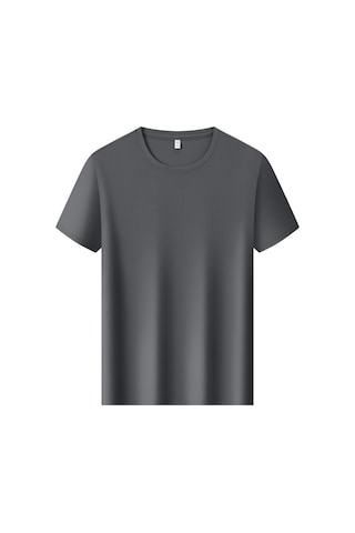 New Performance Premium Basic T-shirt 84% Nylon 16% Spandex Demir Grisi
