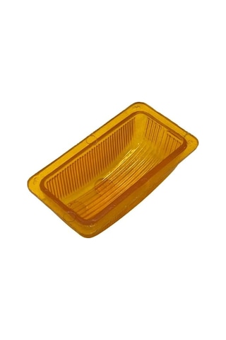 Stopplas Tır Dorse Yan Sallama Lamba Camı Geçmeli Tip Sarı 74 39 Mm