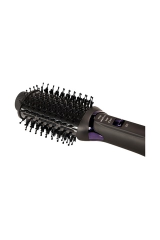 Relux AS8200b Keratincare Üflemeli Saç Şekillendirici Tarak Siyah