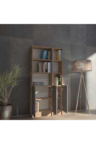 Kuta Flat85 Kitaplık 3 Kapaklı Kütüphane (487092792)