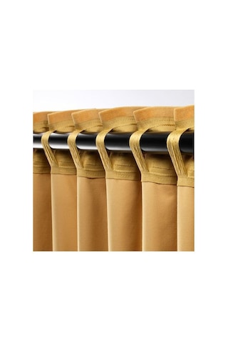 Ikea Sanela Fon Perde 140x300 Cm Hardal