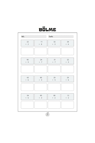 Çocuklar İçin Matematik Dört İşlem Alıştırmaları Kitap Seti