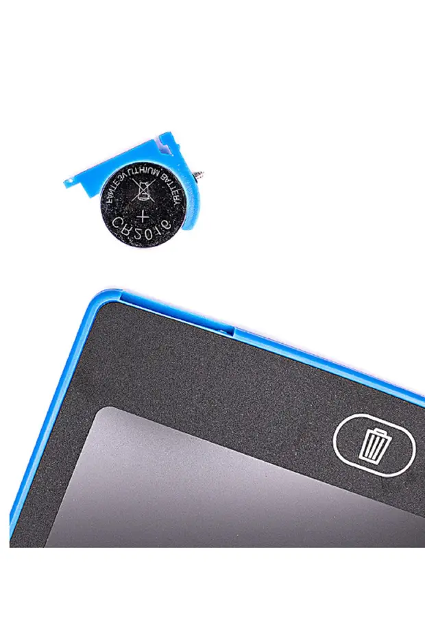 12" Renkli Dijital Yazı Tahtası 12 Inc Grafik Tablet Dijital Not Tahtası Yaz Sil Dijital Not Tahtası Mavi