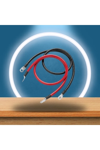 Akü Paralel Bağlantı Kablosu Uçları Papuçlu