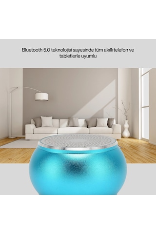 Mini Bluetooth Hoparlör Taşınabilir Kablosuz Ses Sistemi Dış Mekân Ve Seyahat Kullanımı