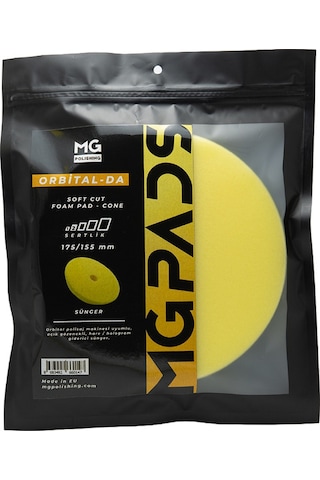 Mg Pads Orbital Hare/hologram Giderici Cila Süngeri Sarı - 175/